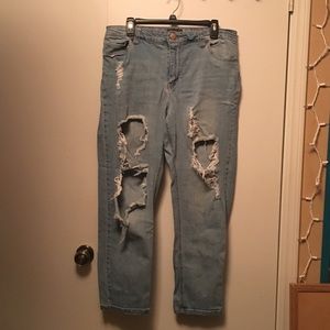 Forever 21+ Ripped Jeans